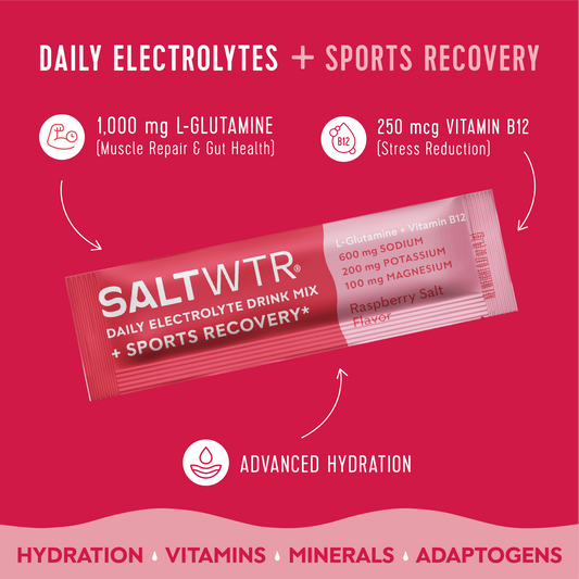 Don't Just Hydrate. Hydrate And...