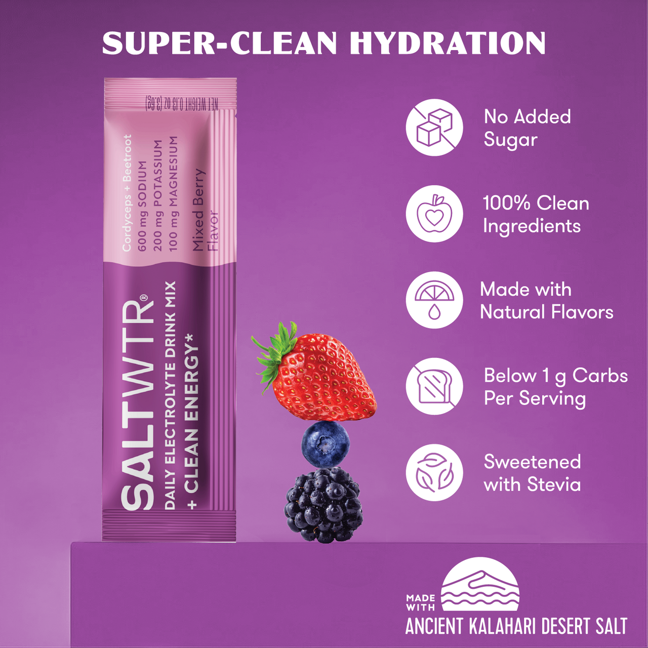 SaltWTR - Clean Energy (Mixed Berry)