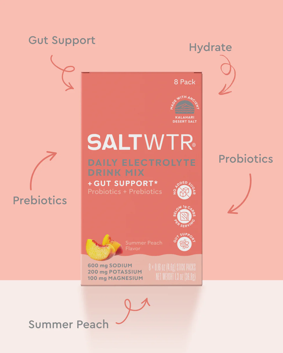 SaltWTR - Gut Support (Summer Peach)