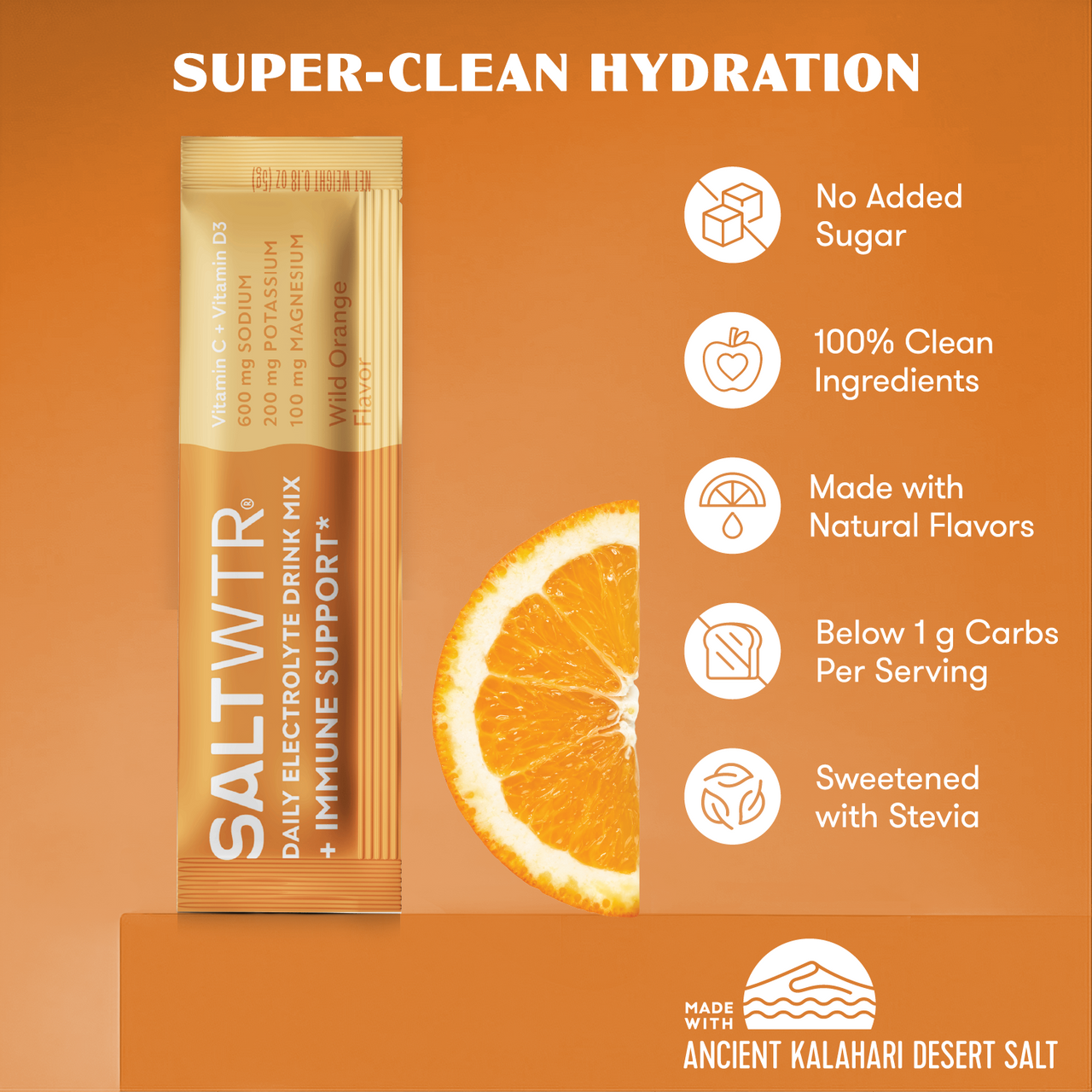 SaltWTR - Immune Support (Wild Orange)